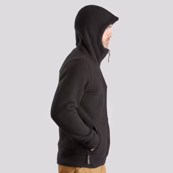 کاپشن زمستانی مردانه گرم QUECHUA مدل SH500 - مشکی