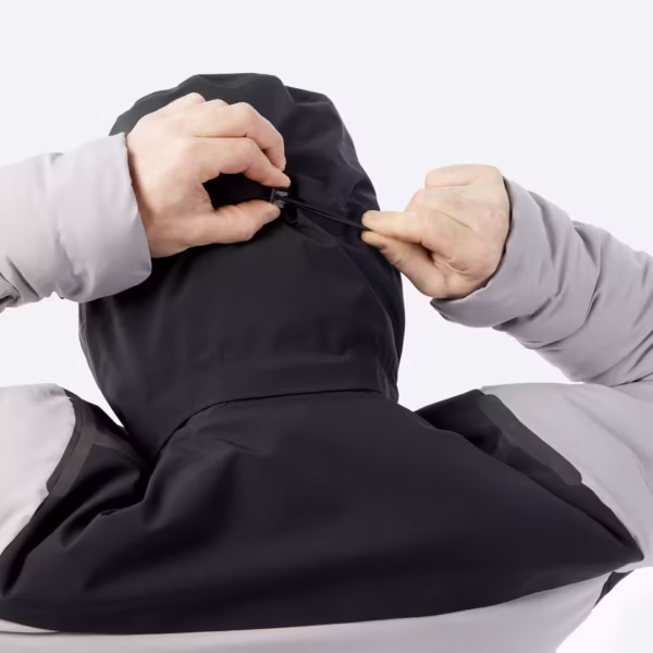 کاپشن اسکی مردانه WEDZE - خاکی/مشکی - Warm 900