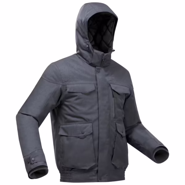 کاپشن زمستانی ضدآب مردانه QUECHUA مدل SH500