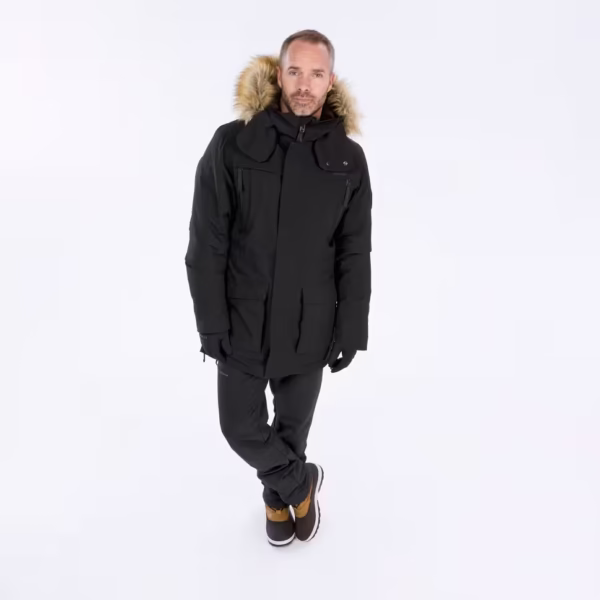 کاپشن زمستانی ضدآب مردانه QUECHUA مدل SH900