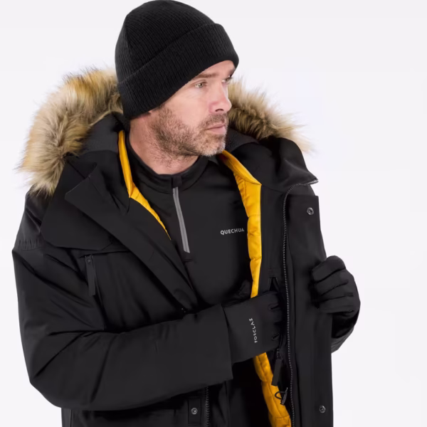 کاپشن زمستانی ضدآب مردانه QUECHUA مدل SH900
