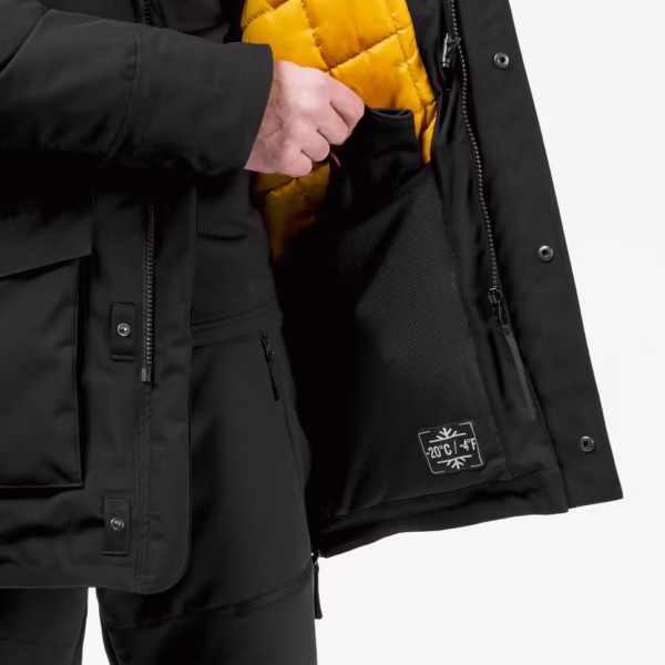 کاپشن زمستانی ضدآب مردانه QUECHUA مدل SH900