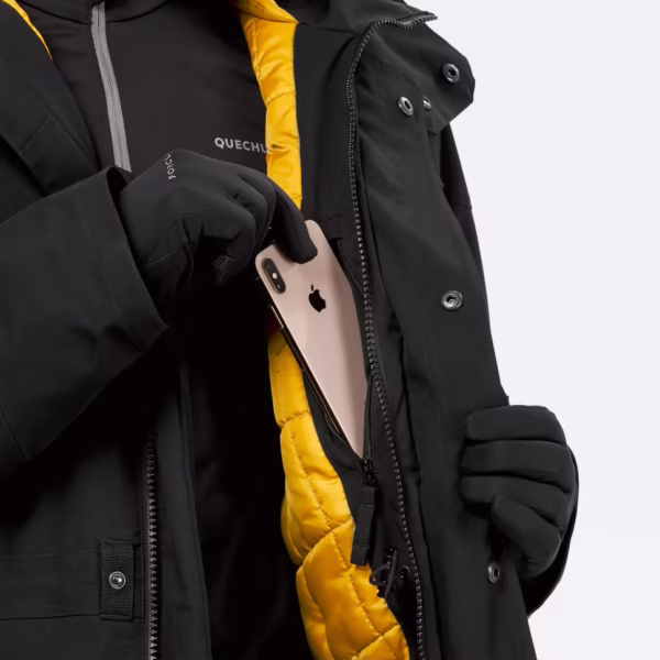 کاپشن زمستانی ضدآب مردانه QUECHUA مدل SH900