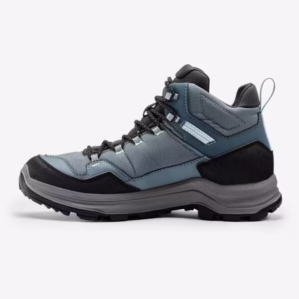 بوت ضدآب زنانه QUECHUA مدل MH100 Mid - سبز