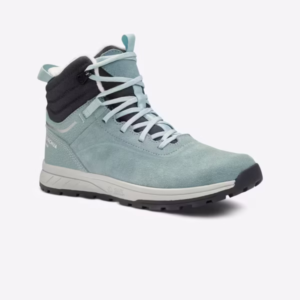 بوت‌های چرم ضدآب بچه‌گانه QUECHUA مدل SH500