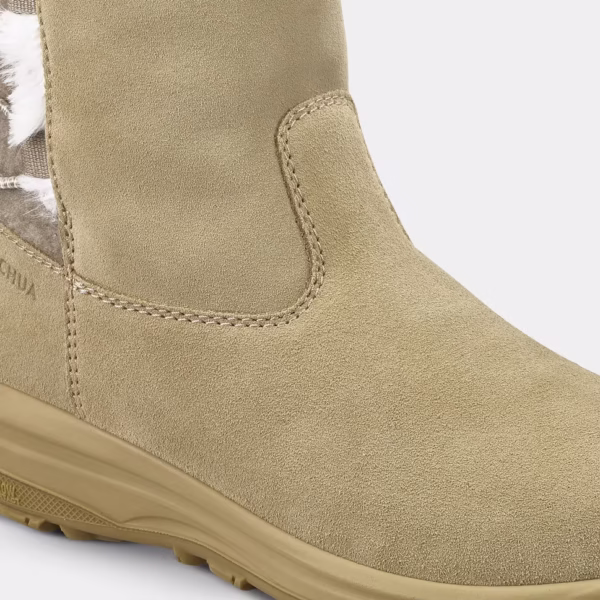 بوت چرم ضدآب زنانه QUECHUA مدل SH500