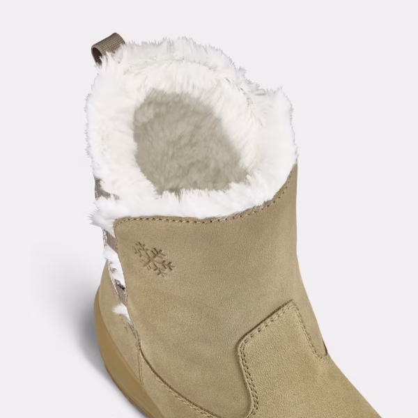 بوت چرم ضدآب زنانه QUECHUA مدل SH500