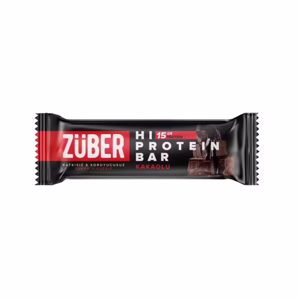 پروتئین بار شکلات با پروتئین بالا ZUBER