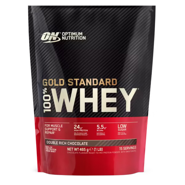 پودر پروتئین Optimum Gold Standard Whey - شکلاتی - ۴۵۹ گرم