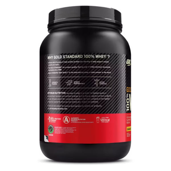 پودر پروتئین Optimum Gold Standard Whey - طعم موز - ۹۰۸ گرم