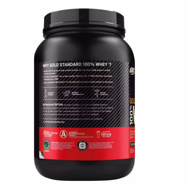پودر پروتئین Optimum Gold Standard Whey - شکلاتی - ۹۰۸ گرم