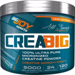 پودر کراتین میکرونیزه Big Joy Crea Big - بدون طعم - ۱۲۰ گرم