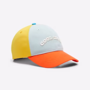 کلاه کودکانه DECATHLON - قابل تنفس و قابل تنظیم - سبز/قرمز/زرد
