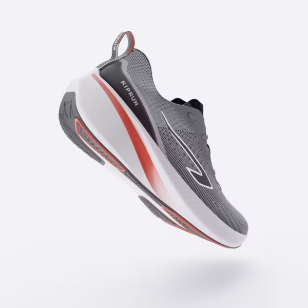 کفش دویدن مردانه کیپران KIPRUN مدل Cushion 500 – رنگ خاکستری