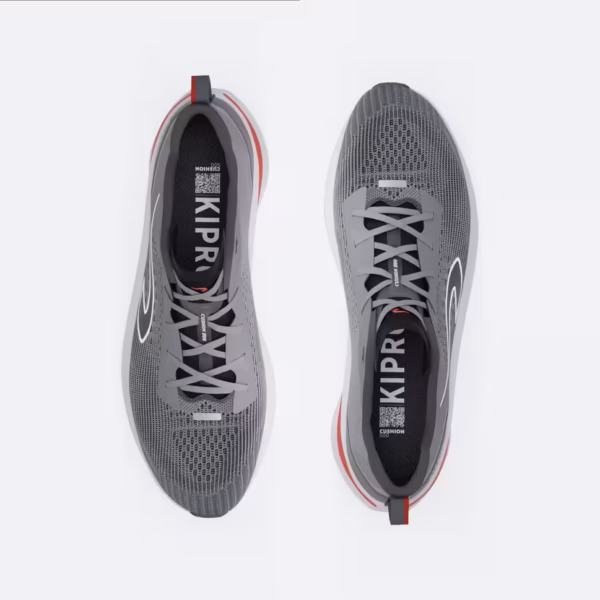 کفش دویدن مردانه کیپران KIPRUN مدل Cushion 500 – رنگ خاکستری