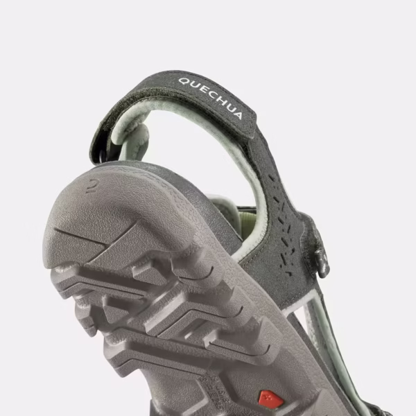 صندل چرمی زنانه طبیعت‌گردی QUECHUA مدل NH500
