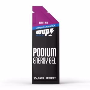 ژل انرژی‌زا WUP مدل Podium با طعم بری میکس