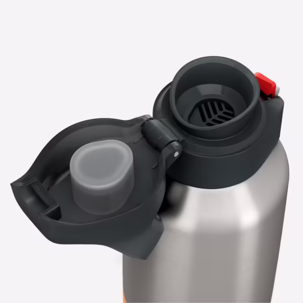 فلاسک استیل کوهنوردی کچوا مدل 900 – 0.8 لیتر – درب کاربردی – نارنجی