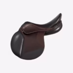زین اسب چرمی فوگانزا مدل 500 – قهوه‌ای – سایز 17.5 اینچ