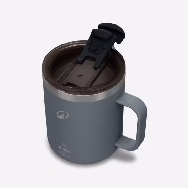 ماگ استیل دوجداره کوئچوآ مدل 900 ظرفیت 0.35 لیتر - رنگ خاکستری