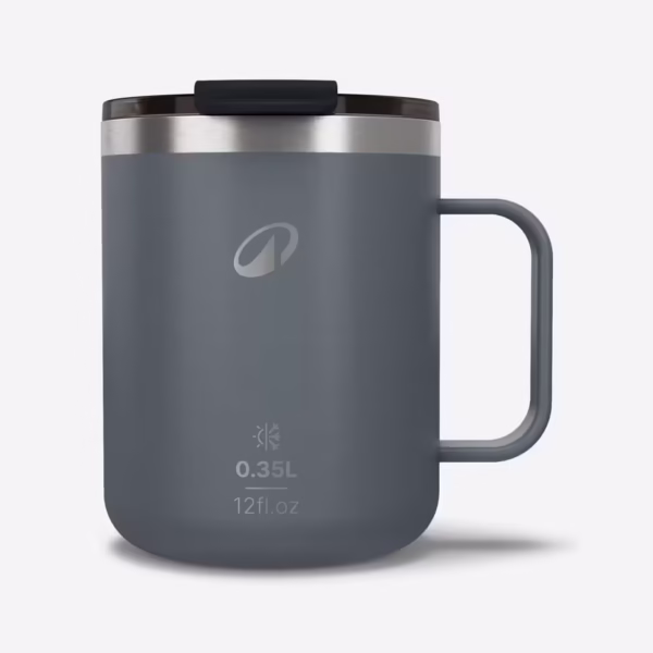 ماگ استیل دوجداره کوئچوآ مدل 900 ظرفیت 0.35 لیتر - رنگ خاکستری