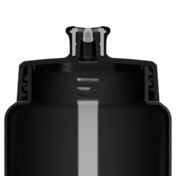قمقمه سایز XL تریبن - ۹۵۰ میلی‌لیتر - مشکی - Softflow