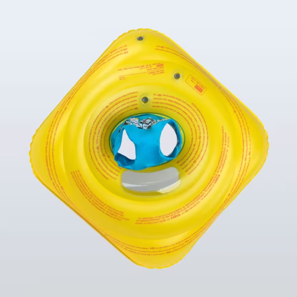 حلقه شنا کودک نابیجی مدل Baby Seat – مناسب برای نوزادان 7 تا 11 کیلوگرم – رنگ زرد