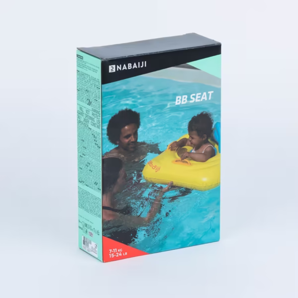 حلقه شنا کودک نابیجی مدل Baby Seat – مناسب برای نوزادان 7 تا 11 کیلوگرم – رنگ زرد