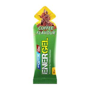 ژل انرژی‌زا و کافئین‌دار انرجل مدل ENERGEL Caffeine – 40 گرمی، مناسب برای افزایش تمرکز و عملکرد ورزشی