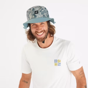 کلاه موج‌سواری بزرگسالان اولایان مدل ۵۰۰ – خاکی (OLAIAN Adult Surf Cap 500)