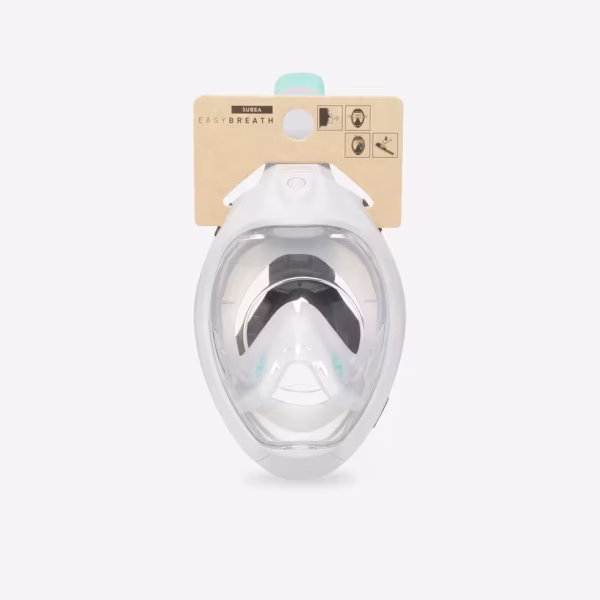 ماسک غواصی تمام صورت Subea Easybreath مدل بزرگسال – خاکستری – بدون کیف