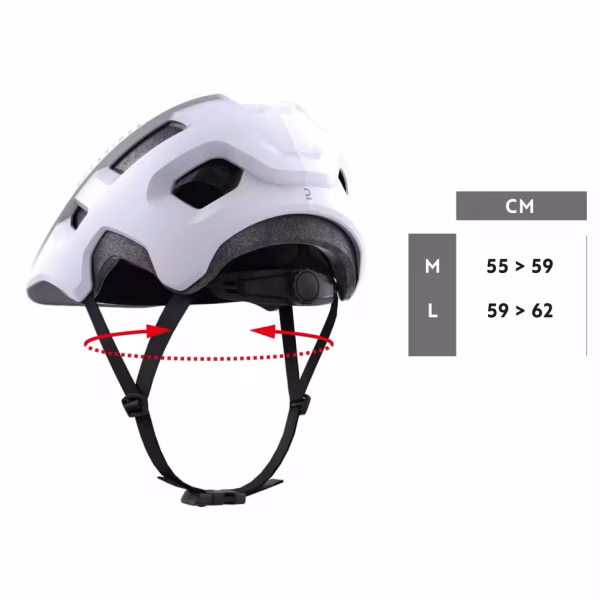کلاه ایمنی دوچرخه‌سواری کوهستان راک‌رایدر ROCKRIDER مدل EXPL 100 – رنگ آبی