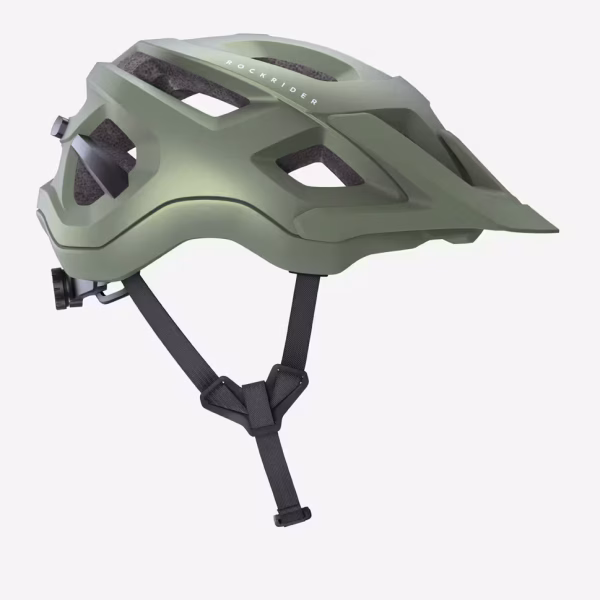 کلاه ایمنی دوچرخه کوهستان راک‌رایدر ROCKRIDER مدل Expl 500 مخصوص بزرگسالان – رنگ سبز