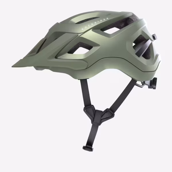 کلاه ایمنی دوچرخه کوهستان راک‌رایدر ROCKRIDER مدل Expl 500 مخصوص بزرگسالان – رنگ سبز