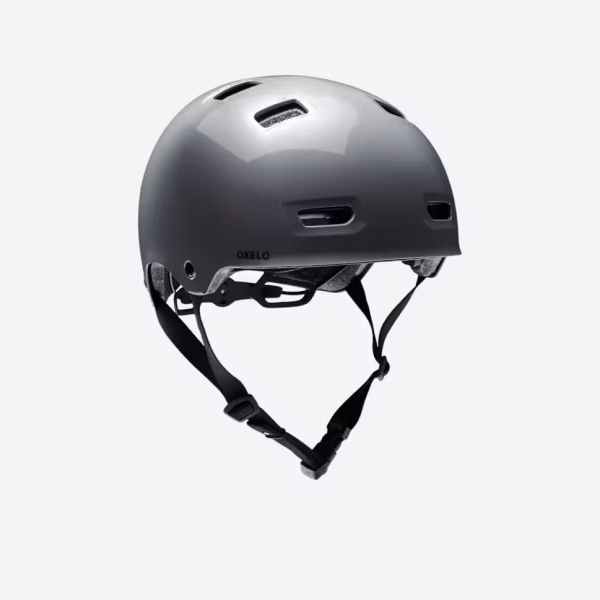 کلاه ایمنی اسکیت و اسکوتر اوکسلو مدل MF500 – رنگ دودی
