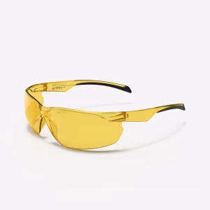 عینک دوچرخه‌سواری راک‌رایدر ROCKRIDER مدل ST 100 – رنگ زرد با محافظت UV