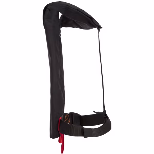 جلیقه نجات بادی اتوماتیک بزرگسال TRIBORD مدل LJ AIR – مشکی (150 نیوتن)