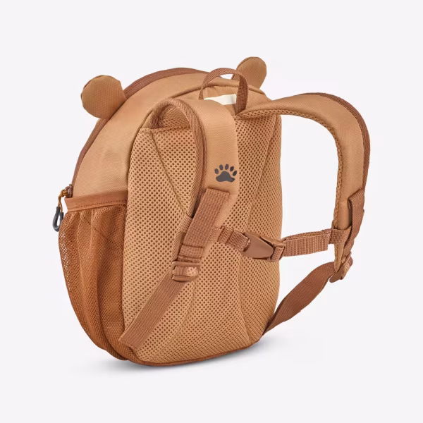 کوله‌پشتی کودکانه فضای باز کوئچوا مدل MH100 – رنگ قهوه‌ای – ظرفیت ۵ لیتر – مناسب ۲ تا ۶ سال - Image 3