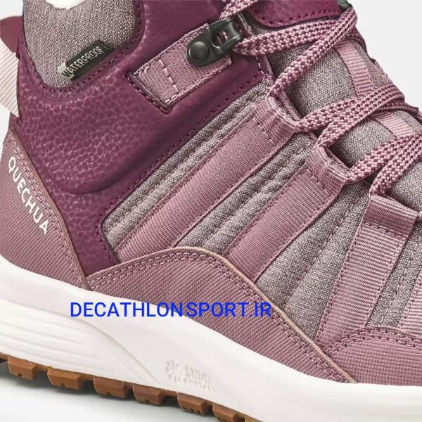بوت ضدآب زنانه QUECHUA مدل SH500 Mid - Image 6