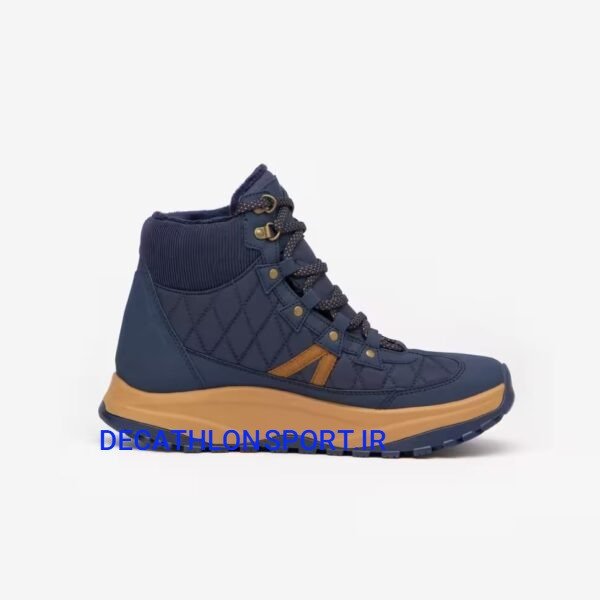 چکمه برفی ضد آب فضای باز زنانه QUECHUA مدل SH500 Mid