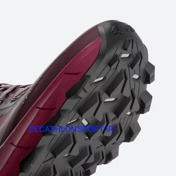 کفش دویدن زنانه آفرود - رنگ آلبالویی - مدل MT CUSHION 2 - برند EVADICT - Image 7