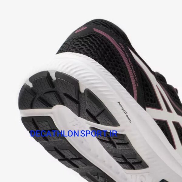 کفش دویدن زنانه - مشکی/صورتی - مدل Gel Windhawk از ASICS - Image 5