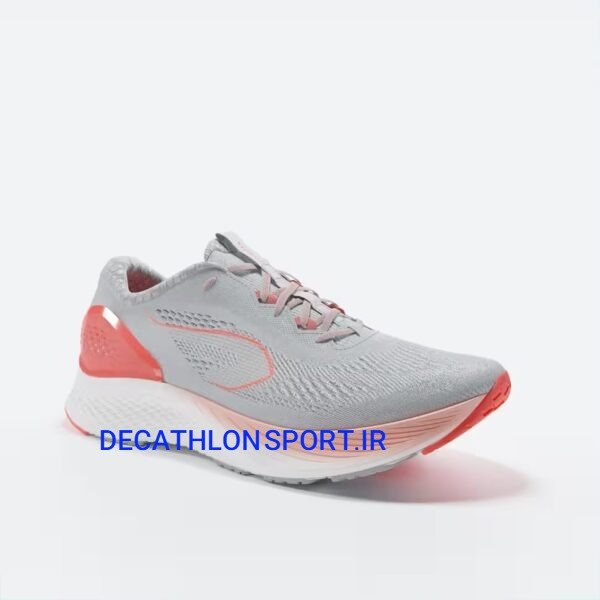 کفش دویدن زنانه Kiprun KS 500 2 - طوسی و مرجانی - برند KIPRUN - Image 2