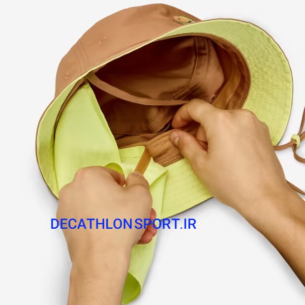 کلاه بیرونی بچه‌گانه کچوا - قهوه‌ای - مدل MH500