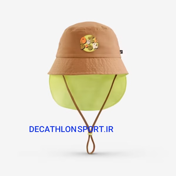 کلاه بیرونی بچه‌گانه کچوا - قهوه‌ای - مدل MH500