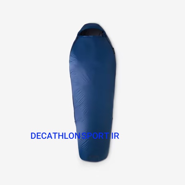 کیسه خواب کوهنوردی فورکلاز مدل MT500 – آبی، دمای راحتی 15 درجه سانتی‌گراد، الیاف مصنوعی