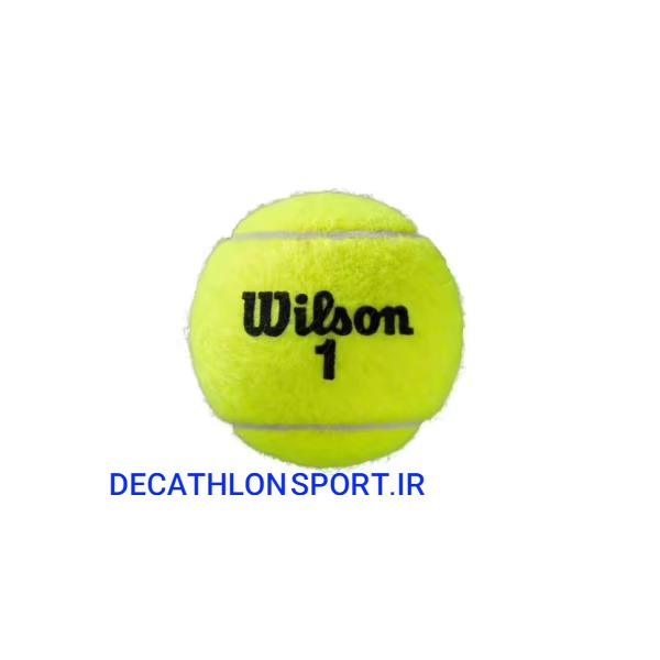 توپ تنیس ویلسون مدل Roland Garros All Court – بسته ۳ عددی، رنگ زرد